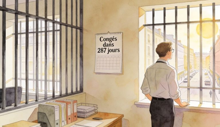 287 jours : le compte à rebours de la liberté.