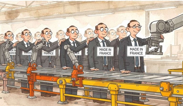 Made in France : la production de masse du parfait employé.